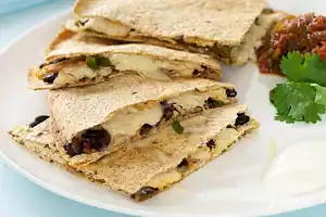 Chicken and Black Bean Quesadillas