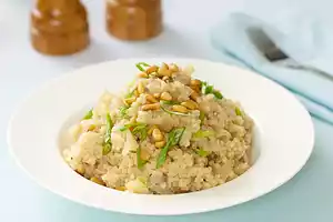 Couscous with Fennel and Pinenuts